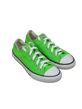 Converse Chuck Taylor All Star Low-Top Canvas Sneakers Youth Size US 2 Green